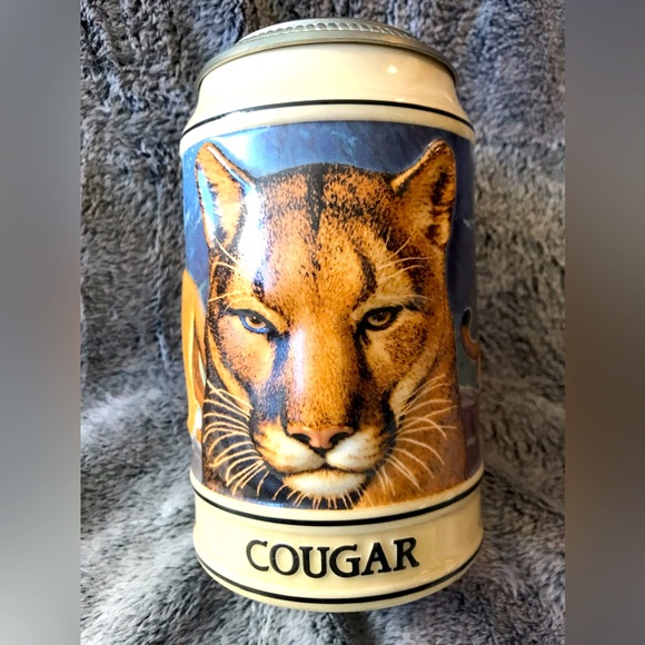 Anheuser Busch Other - Endangered Species Collector Stein - Cougar - Limited Edition by Anheuser Busch